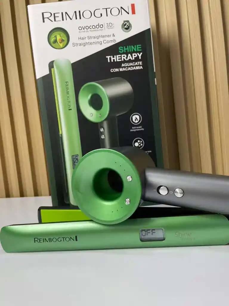 Combo Plancha Aguacate Y Secador Supersonic