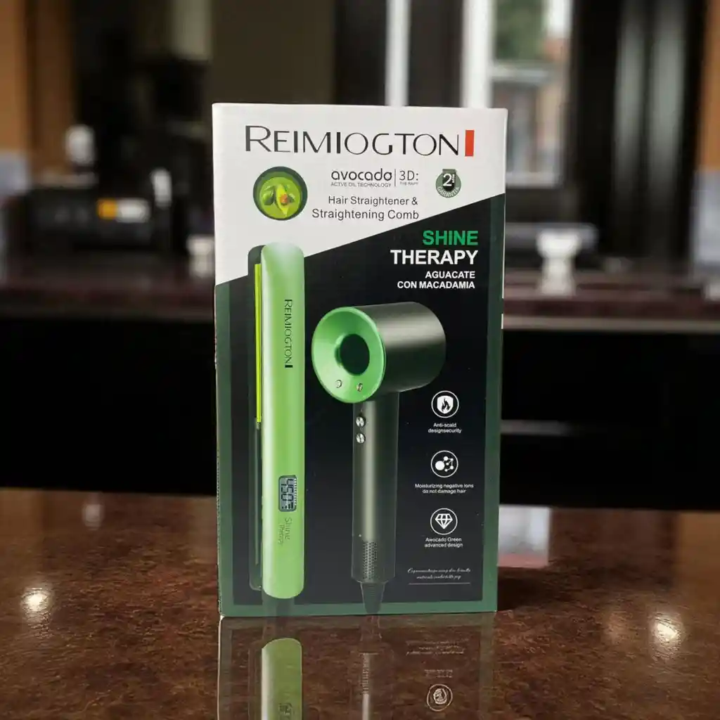 Combo Plancha Aguacate Y Secador Supersonic