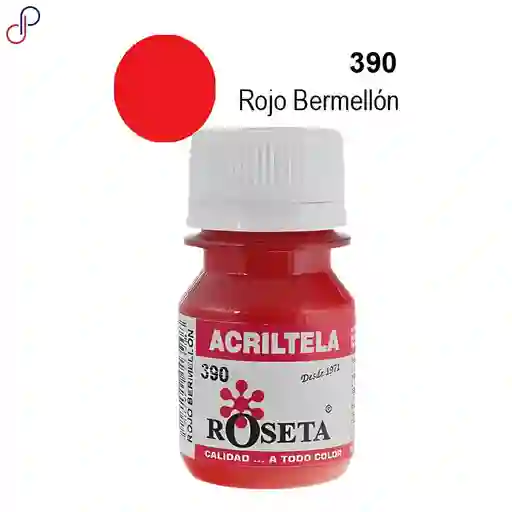 Pintura Para Tela Acritela Roseta 30cc Rojo