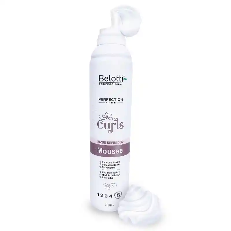 Curls Mousse Rizos Definidos Belotti
