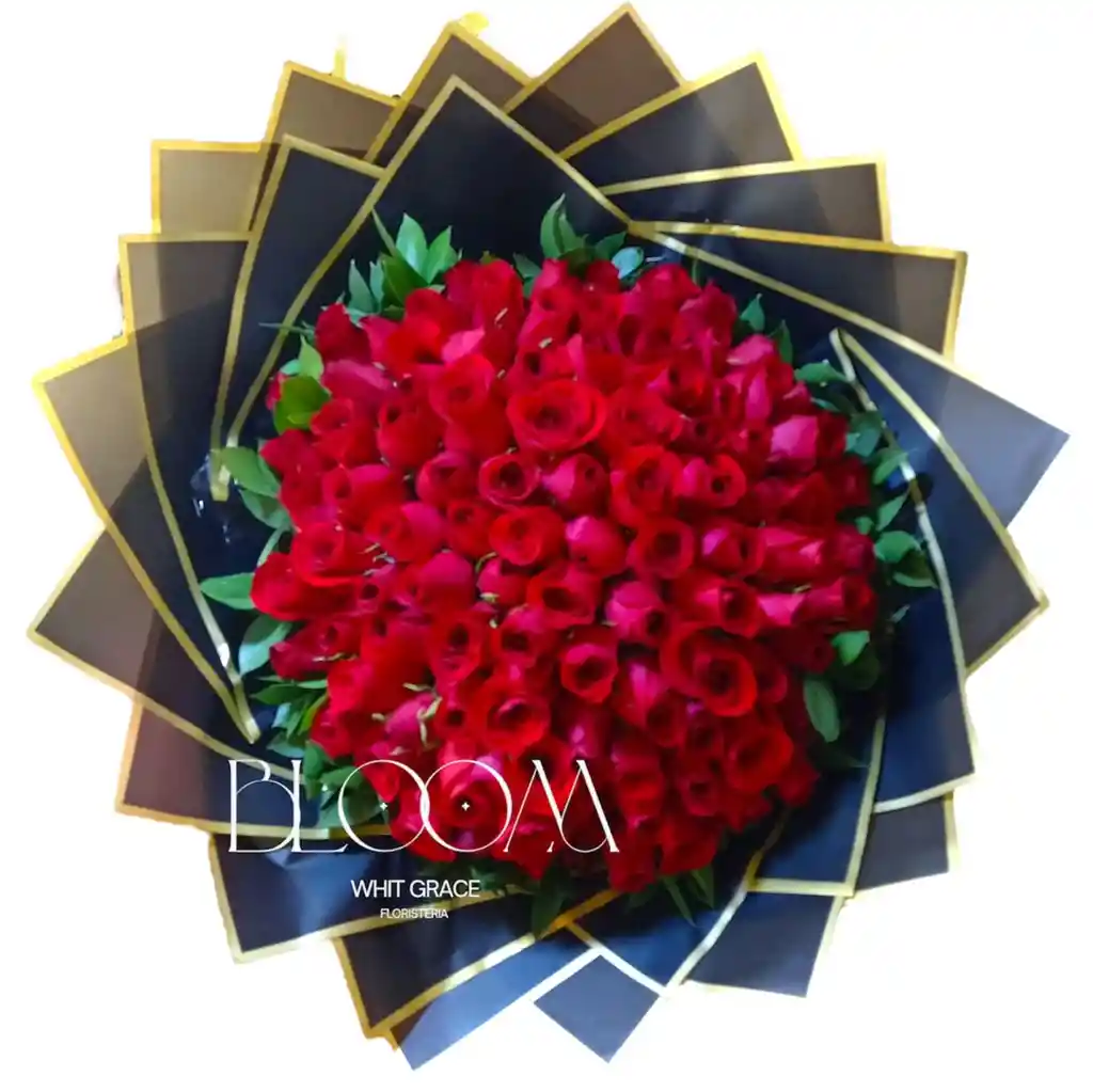 Flores Rosas Rojas X100