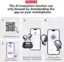 Audifonos Smart Erazer Xp6 Con Traductor Automatico Y Pantalla Tactil