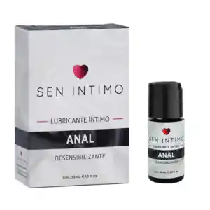 Lubricante Anal Desensibilizante Sen Intimo X30ml