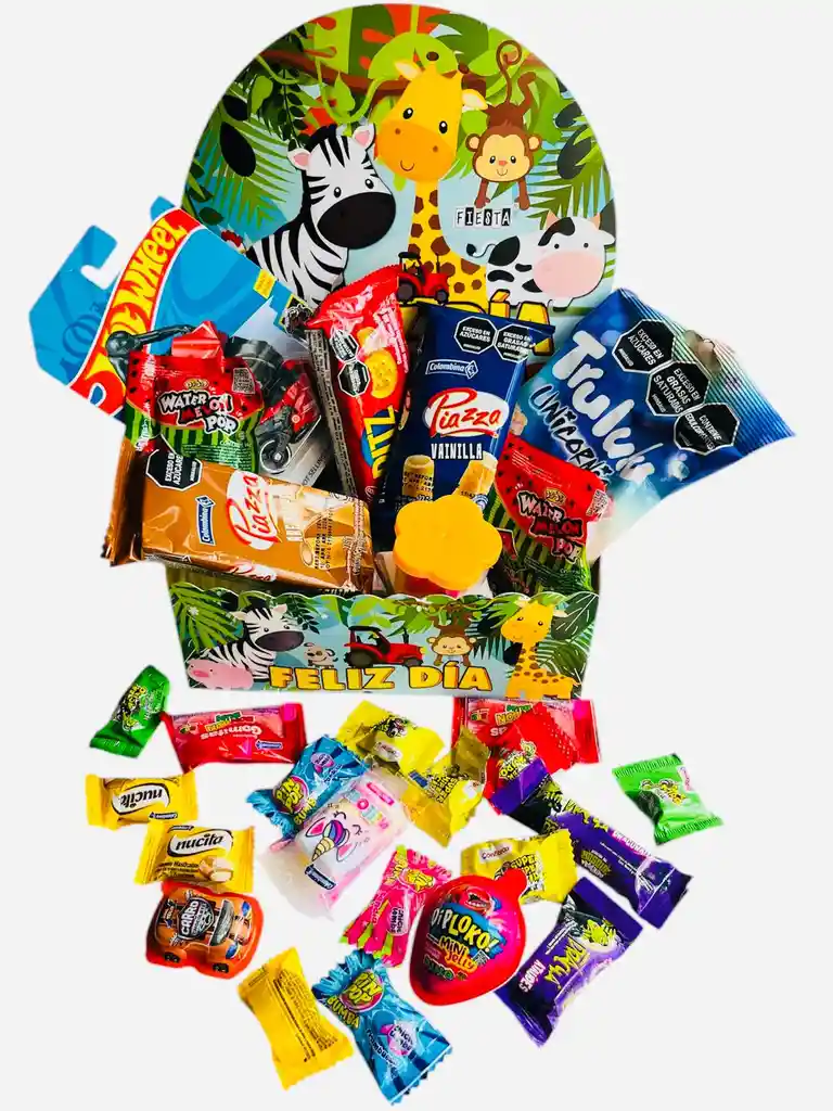 Regalo Especial Para Niños Con Moto De Colección Dulces, Galletas, Gomitas - Feliz Dia De Halloween - Dia De Los Niños - 31 De Octubre