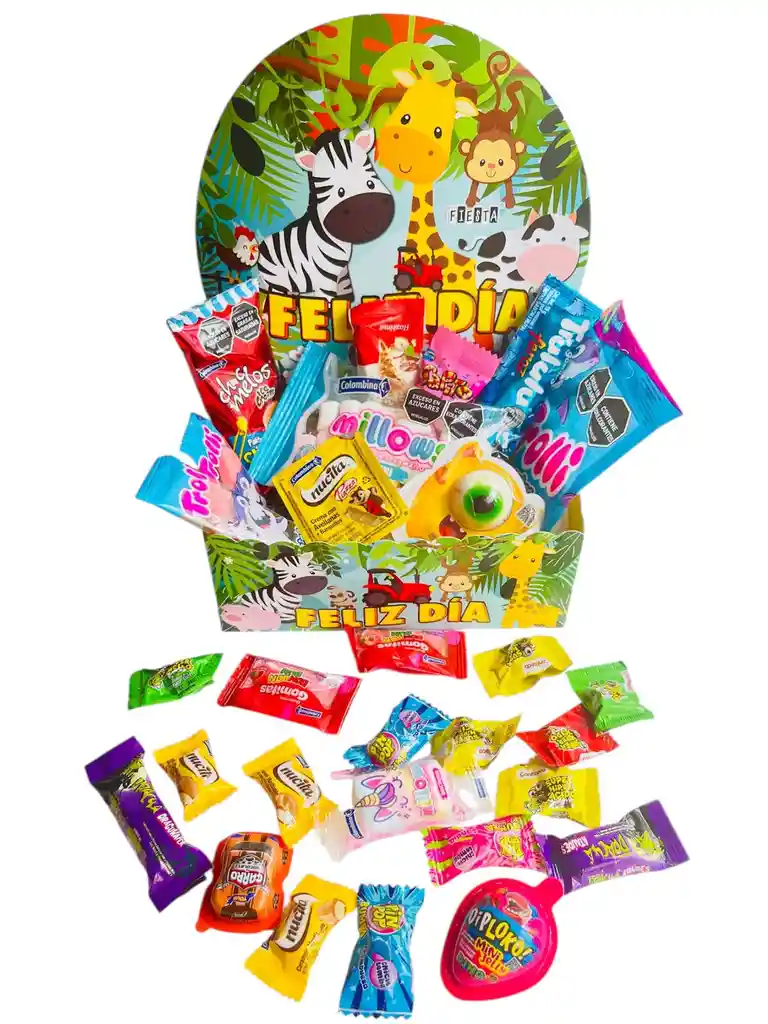 Regalo Especial Para Niños Con Dulces, Galletas, Gomitas - Feliz Dia De Halloween - Dia De Los Niños - 31 De Octubre