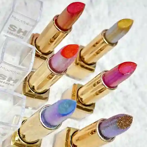 Labial Brillante Con Escarcha – Maquillaje Halloween / Fantasía / Diario (variedad De Colores)