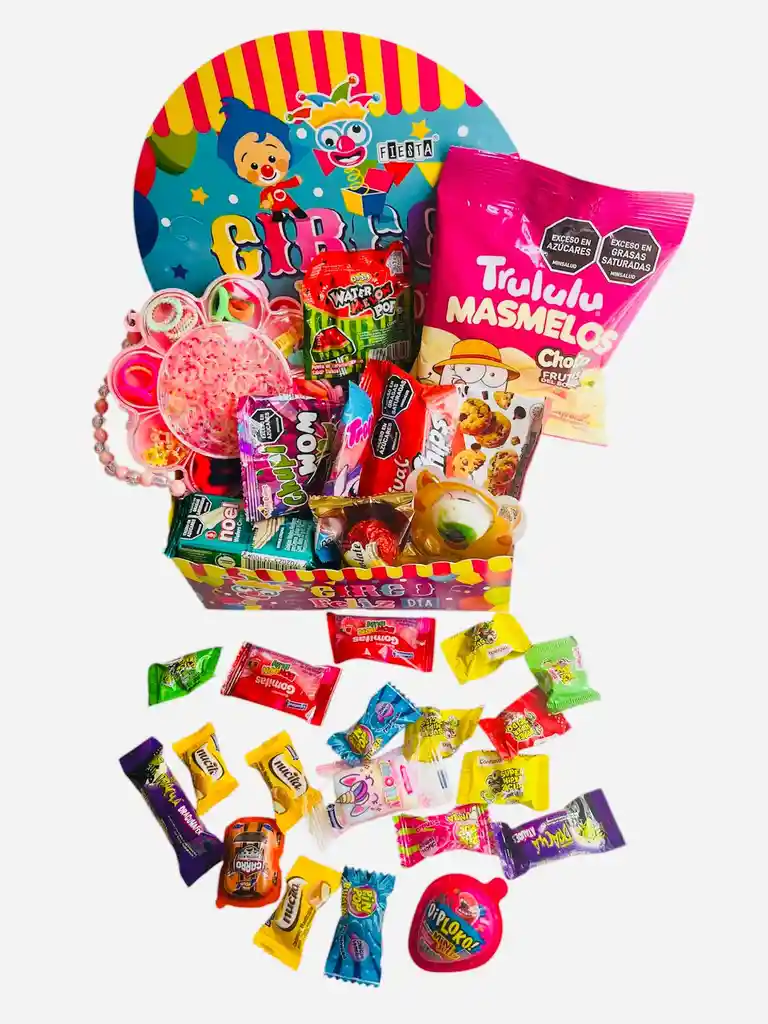 Regalo Especial Para Niñas Con Kit De Belleza Dulces, Masmelos, Chocolates, Galletas, Gomitas - Feliz Dia De Halloween - Dia De Los Niños - 31 De Octubre