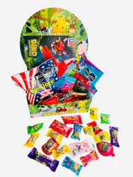 Regalo Especial Para Niños Con Juguete Dinosaurio, Gomas , Galletas Masmelos, Chocolates Y Mas - Feliz Dia De Halloween - Dia De Los Niños - 31 De Octubre