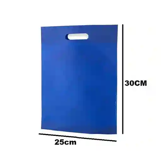 Bolsa Cambrel 25x30cm Azul Rey Con Ojal