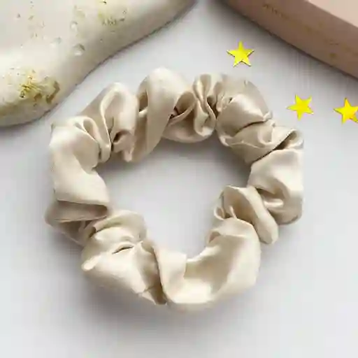 Scrunchies, Moñas En Satín Licrado Chantilly Pubu