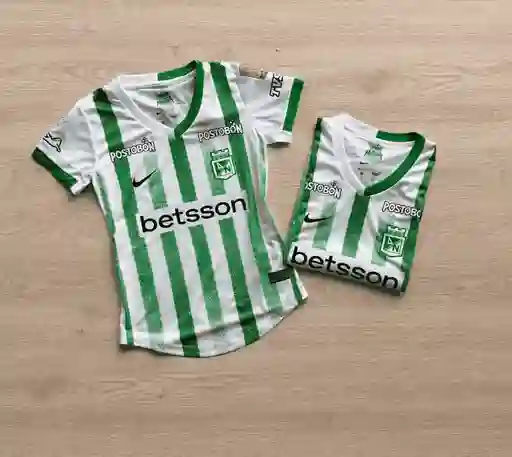Camiseta Atlético Nacional 2025 Para Mujer Talla S