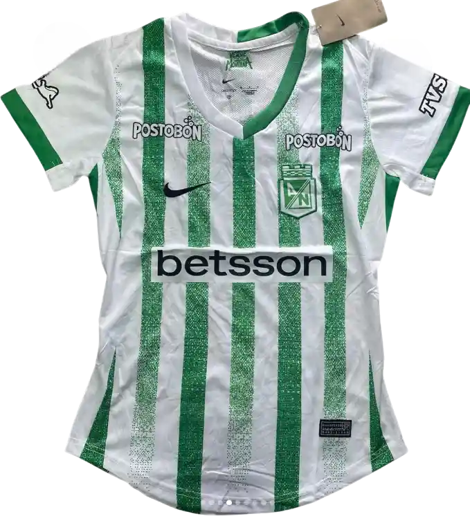 Camiseta Atlético Nacional 2025 Para Mujer Talla S