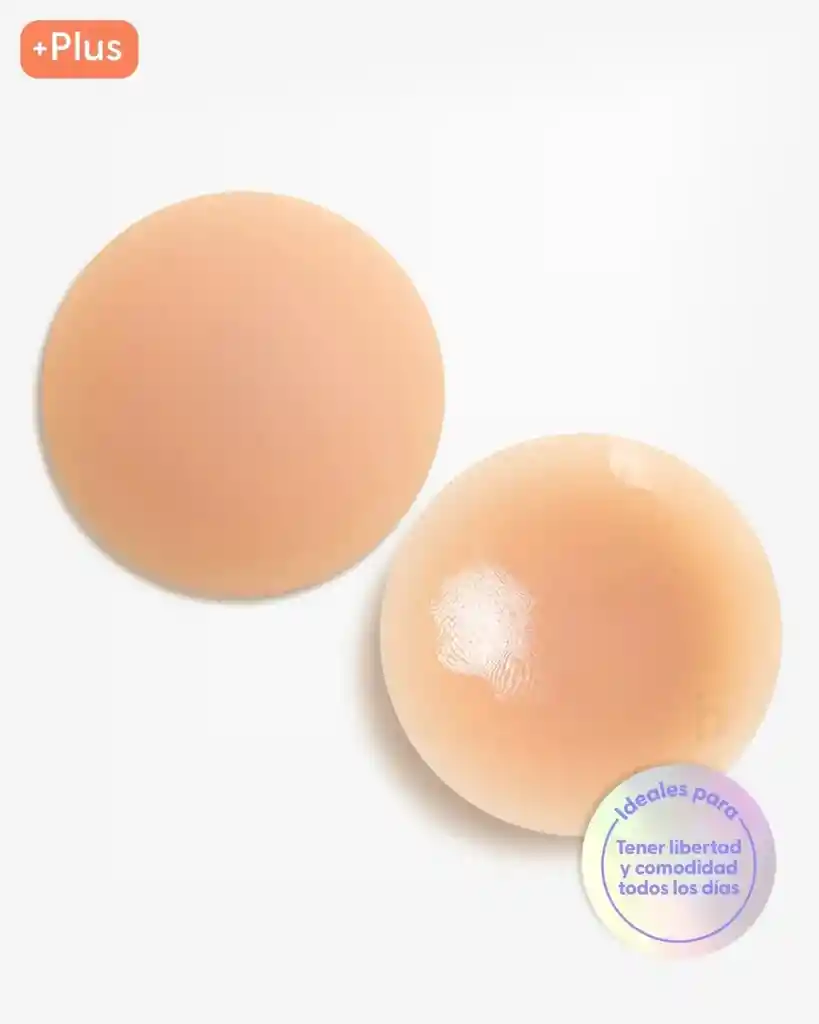 Cubre Pezones De Silicona Reutilizable Color Cappuccino Plus Nipskin Np020 Copa C-d