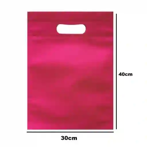 Bolsa Cambrel 30x40cm Fucsia Con Ojal