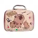 Maleta Kit Maquillaje Capibara Niñas Juguete Esmaltes