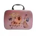 Maleta Kit Maquillaje Capibara Niñas Juguete Esmaltes