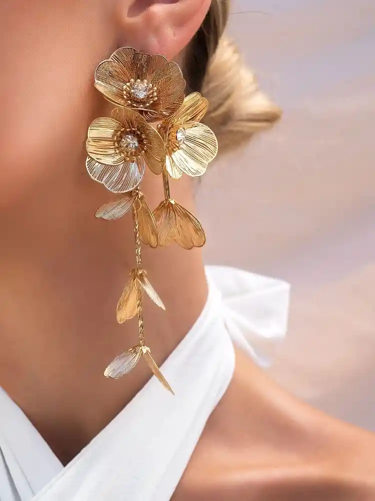 Aretes Flores De Otoño