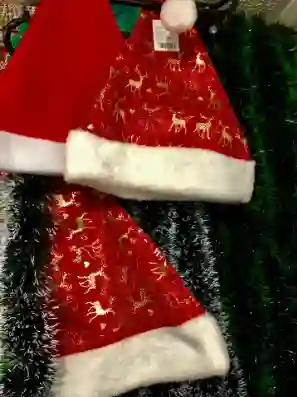 Gorro De Navidad Sombrero Tradicional Fino Reno Navideño