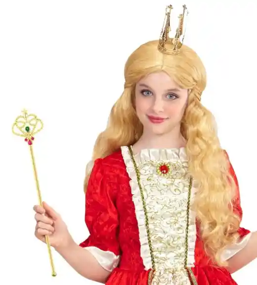 Cetro Plástico Dorado Disfraz Princesa Cosplay Disfraz Halloween