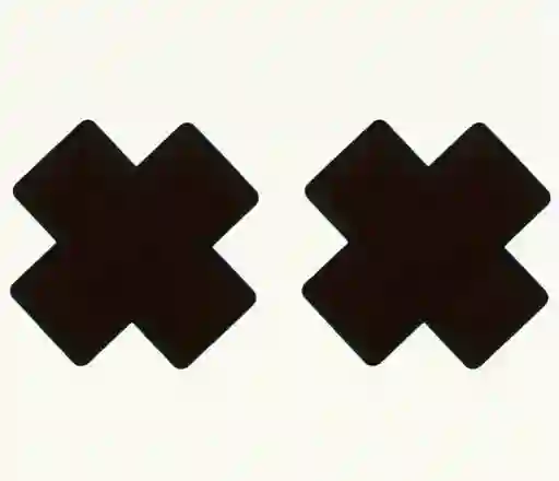 Tapa Pezones Negros 2 Pares