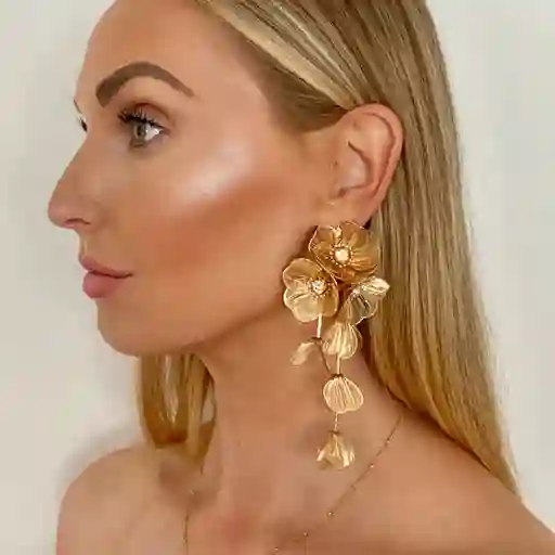 Aretes Flores De Otoño