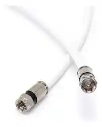 Cable Coaxial Rg6 Por 3 Metros Con Terminales