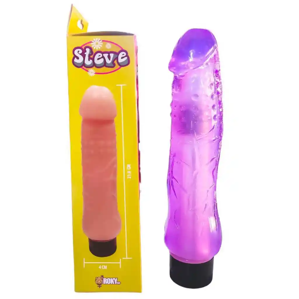 Vibrador Steve: ¡textura Firme Y Vibración Graduable Para Placer Realista!