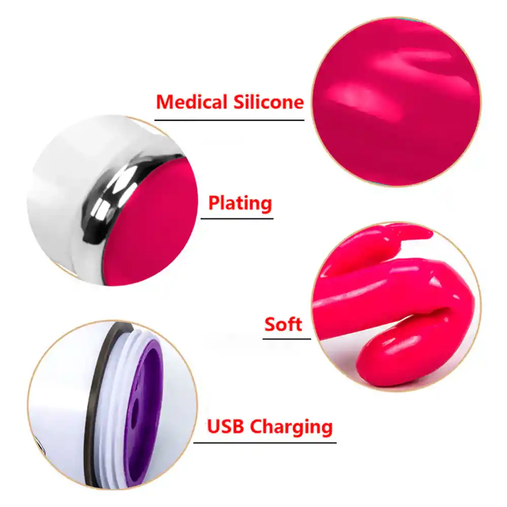 Vibrador Rabbit G Point: ¡doble Placer Y Orgasmos Explosivos!