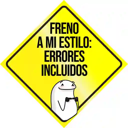 Aviso Letrero Adhesivo Aprendiz A Bordo 2und Reflectivo