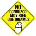 Aviso Letrero Adhesivo Aprendiz A Bordo 2und Reflectivo