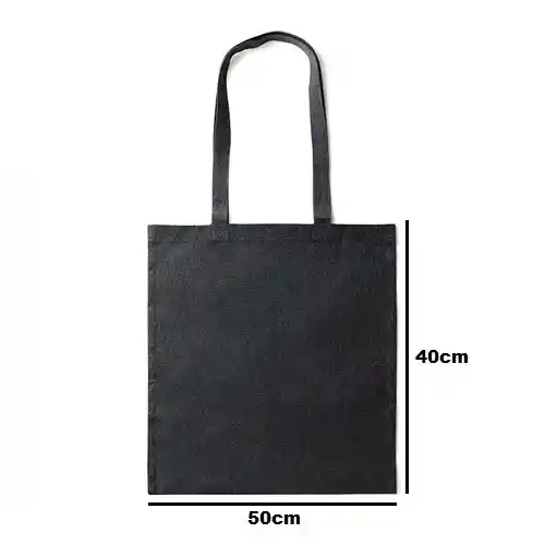 Bolsa Cambrel Con Manigueta 40x50x13 Cm Negra