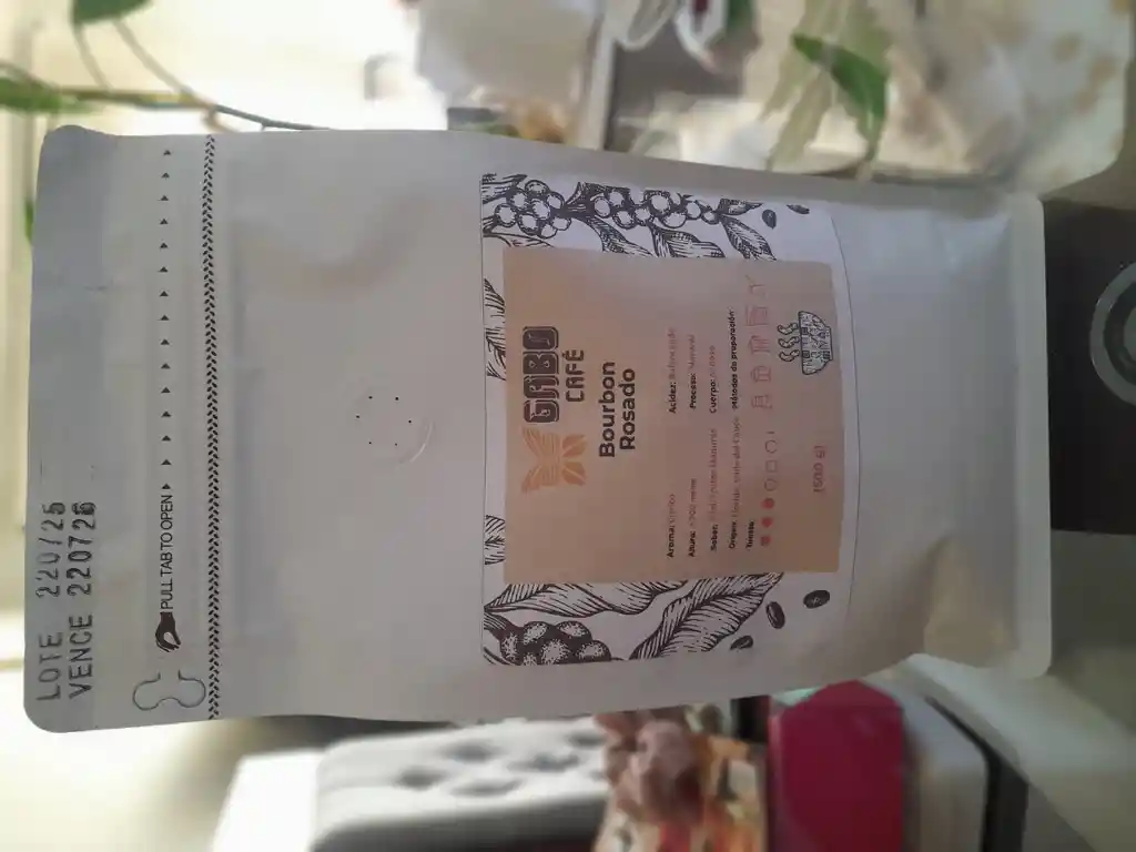 Café Especial Bourbon Rosado Gabo Café En Presentación De 500 G