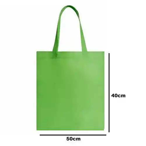 Bolsa Cambrel Con Manigueta 40x50x13 Cm Verde Viche