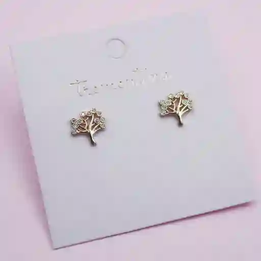 Topo Dorado Arbol Con Circones