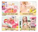 Juguete Cocina Para Niñas Con Vapor, Luces Y Sonido Portahelados