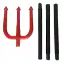 Trinche Tridente De Diablo Accesorio Halloween Disfraz