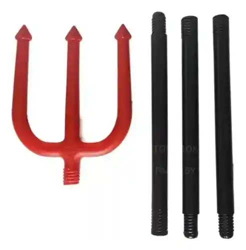 Trinche Tridente De Diablo Accesorio Halloween Disfraz