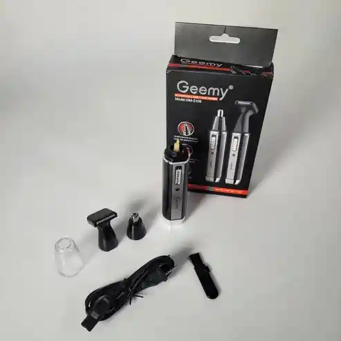 Afeitadora Geemy Trimmer 2 En 1