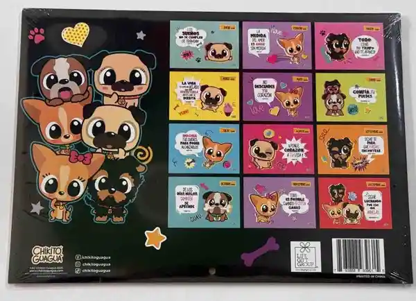 Calendario 2026 Chikito Guagua