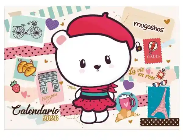 Calendario 2026 Mugoshos