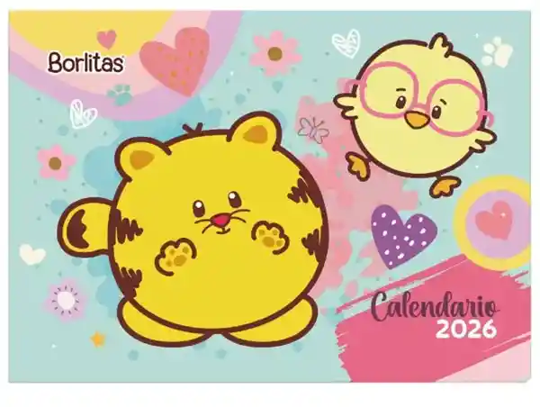 Calendario 2026 Borlitas