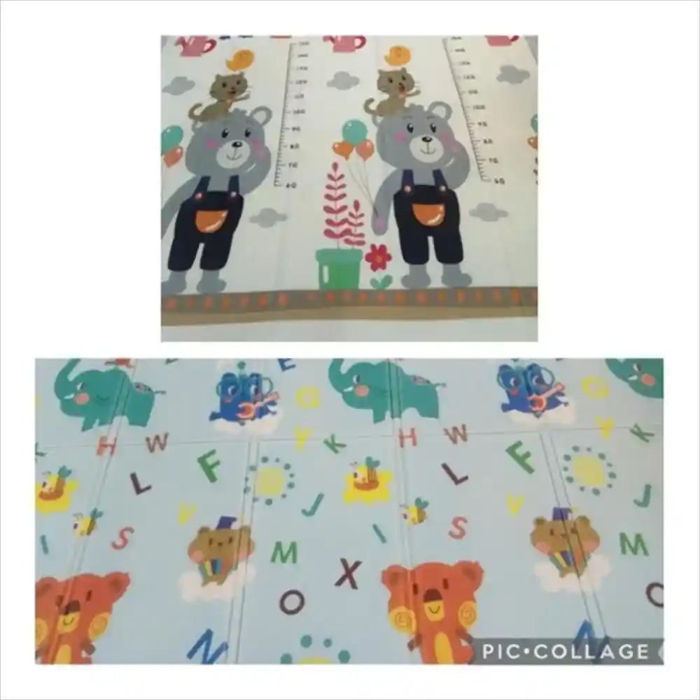 Tapete Plegable Gateo Bebes 1,80 X 2 Metros
