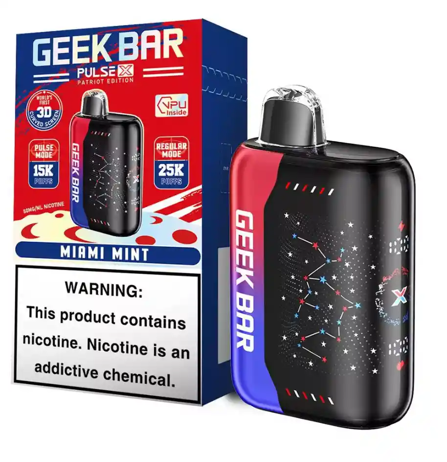 Vape Geek Bar Pulse X Miami Mint 25.000 Puffs