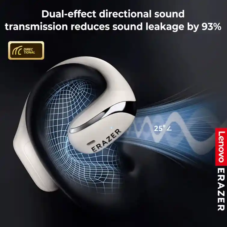 Audífonos Lenovo Erazer X9 Inalámbricos – Bluetooth 5.4, Sonido Estéreo Hd, Color Blanco
