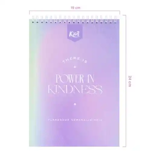 Planeador Kiut Semanal/diario - Power In Kindness