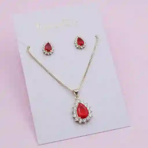 Set Dorado Gota Del Mar Roja