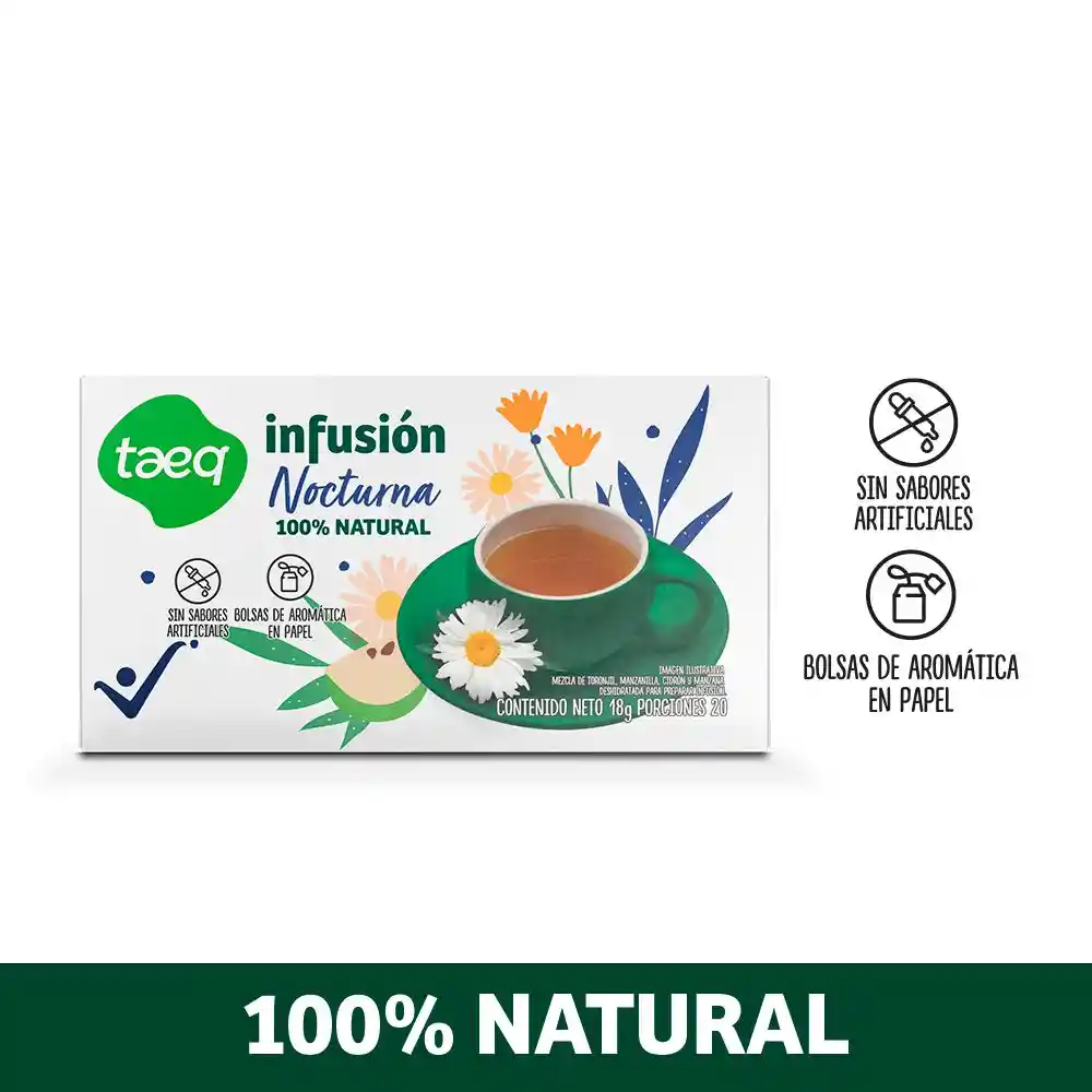 Infusion Taeq Herbal (18 Gr)