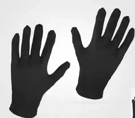 Guantes Para Adulto Negro Halloween