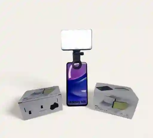 Luz Led Para Celular Con Clip M12