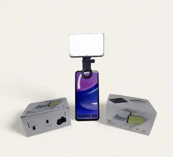 Luz Led Para Celular Con Clip M12